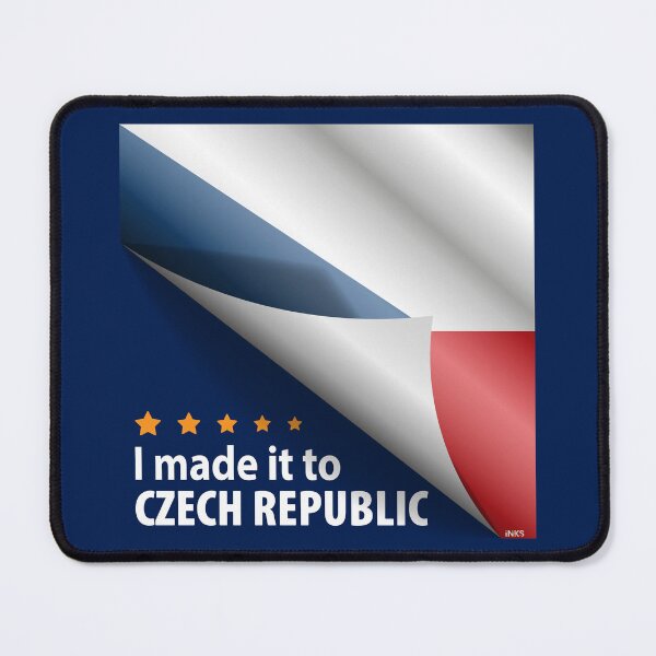 Item preview, I Made It To CZECH REPUBLIC CZECHIA Sticker T-Shirt 01 designed and sold by LocationInks.