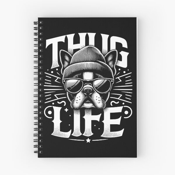 Item preview, Boston Terrier Gangster Life Dog Gift designed and sold by Pineapple-Tree.