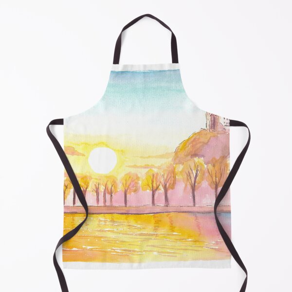 Item preview, Landshut Morning Sun with St Martin and Trausnitz view from Isar designed and sold by artshop77.