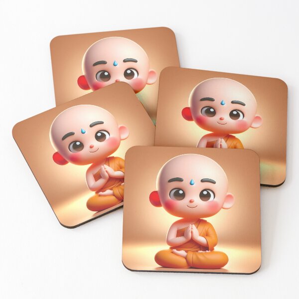 Item preview, Joyful Little Monk" designed and sold by Magic-almix.