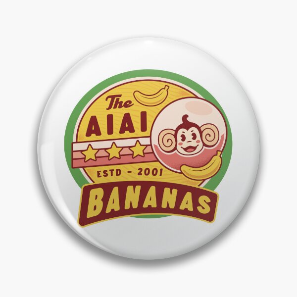 Item preview, Aiai Bananas Emblem designed and sold by Lagelantee.