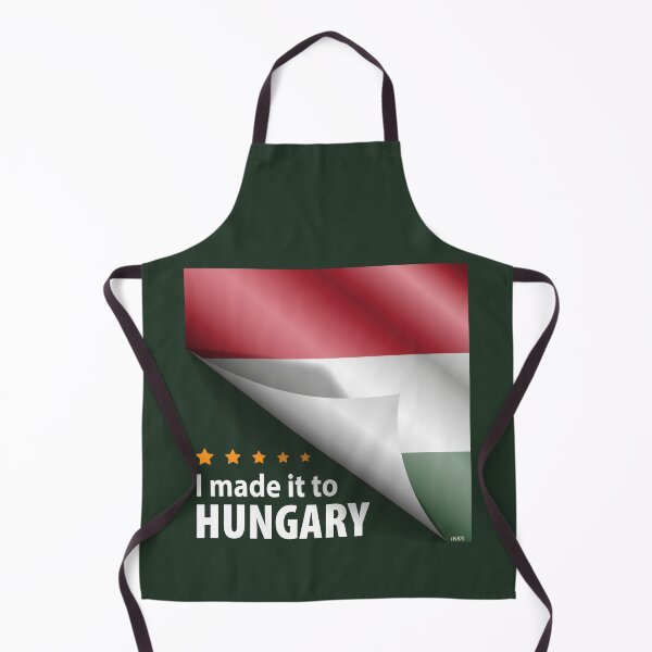 Item preview, I Made It To HUNGARY Sticker T-Shirt 01 designed and sold by LocationInks.