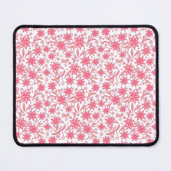 Item preview, Pink floral seamless pattern illustrated digital art designed and sold by SpinklyCreations.