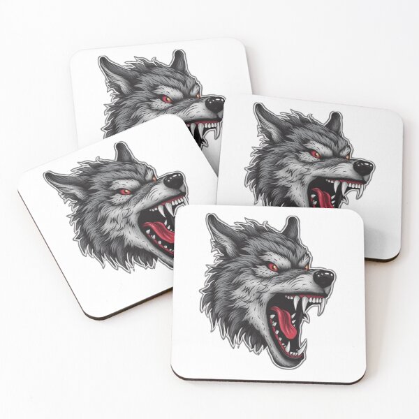 Item preview, Classic Traditional Wolf Tattoo designed and sold by Authentic-Merch.