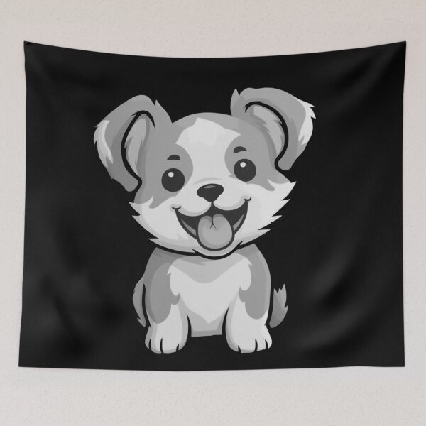 Item preview, Happy small dog designed and sold by MPDesign84.