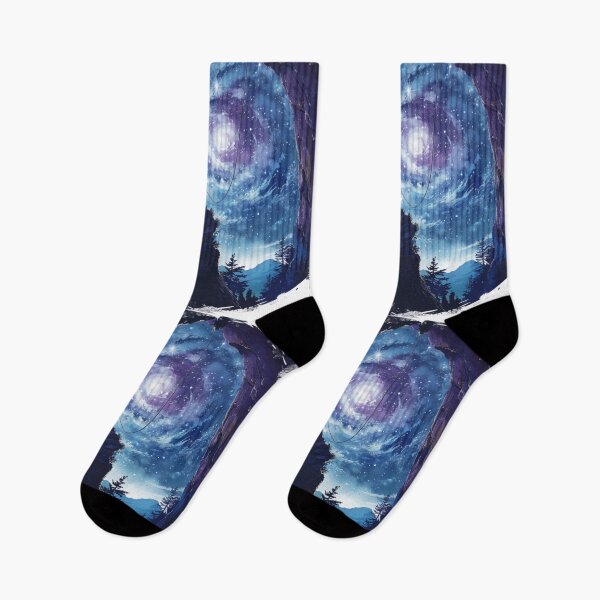 Item preview, Climber tackling challenging route cosmic sky Active Outdoors Inspired Art designed and sold by CDC40.
