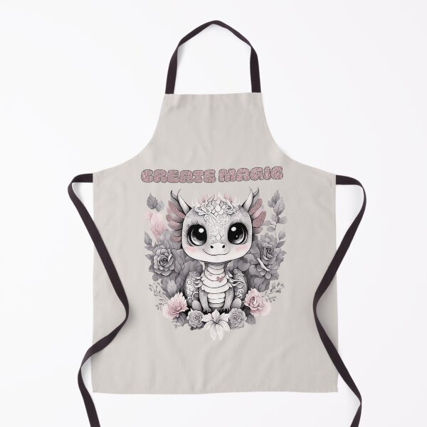Item preview, Pink Whimsical "Create Magic" Little Dragon designed and sold by bizbostudio.