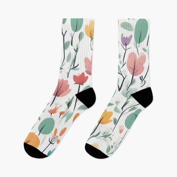 Item preview, Colorful spring llowers minimalist designed and sold by simaso.