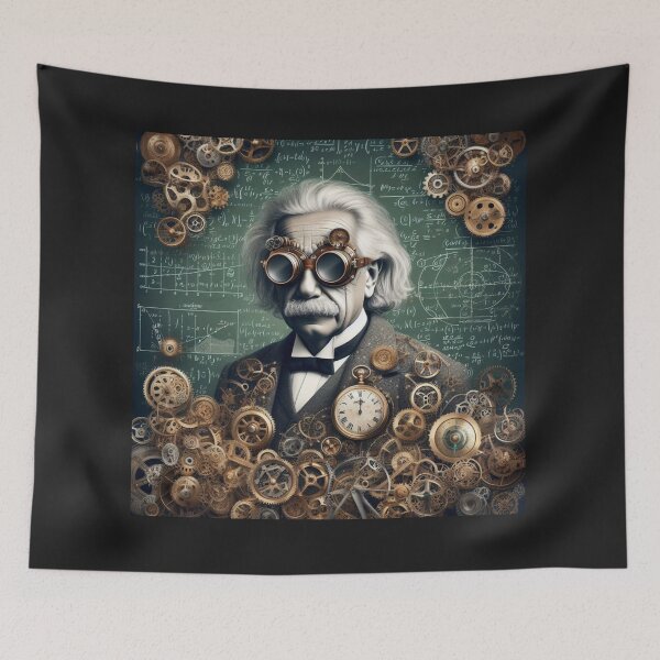 Artikelvorschau, Albert Einstein Steampunk entworfen und verkauft von sevenmountains.