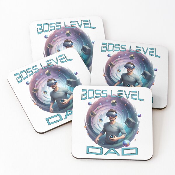 Item preview, Boss Level Gamer Dad Cool Fathers Day Gift Idea designed and sold by ZeptepiTrends.