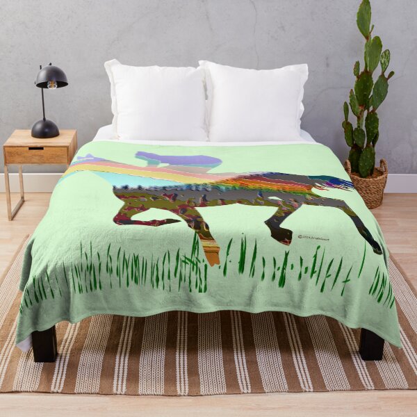 Item preview, Riding A Racing Horse Art designed and sold by kristalcurt.