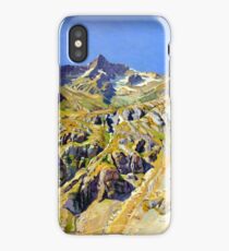 Ernst Hareux View of Massif des Écrins iPhone Case/Skin