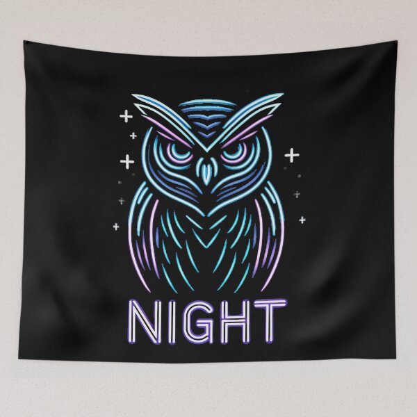 Item preview, Rave On Series: The Nocturnal Beat of Night Owl designed and sold by leyfinder.