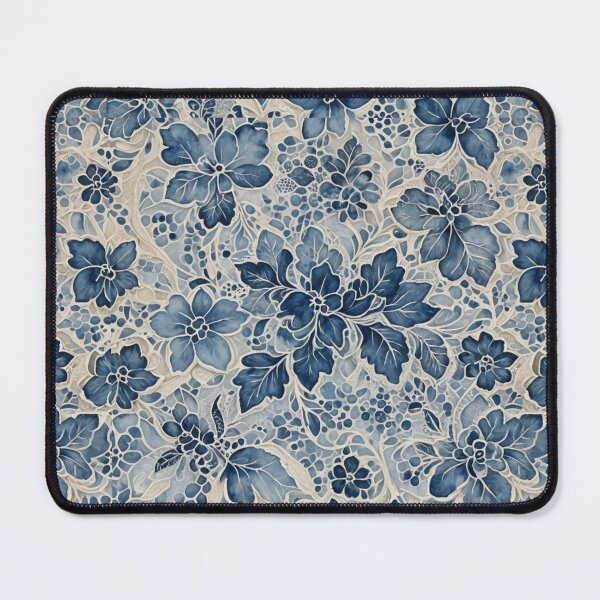 Item preview, Blue field flower flowers tapestry Blue wildflowers  designed and sold by Coolparrotgirl.