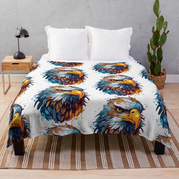 Item preview, Eagle Head in Bold Logo Style Illustration designed and sold by NegarinFashions.