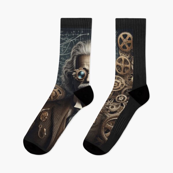 Item preview, Albert Einstein Steampunk  designed and sold by sevenmountains.