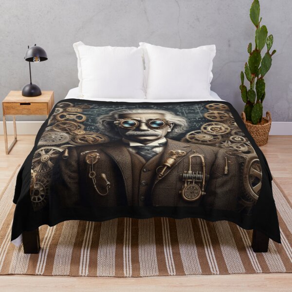 Item preview, Albert Einstein Steampunk designed and sold by sevenmountains.