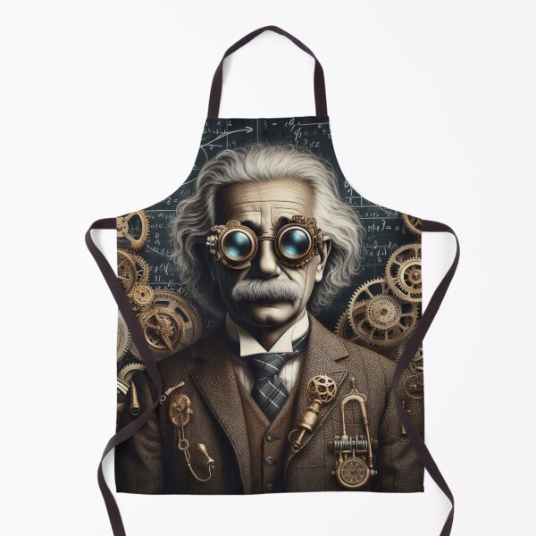 Item preview, Albert Einstein Steampunk designed and sold by sevenmountains.