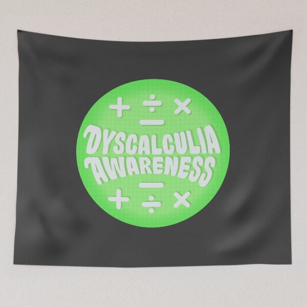Item preview, Dyscalculia Awareness designed and sold by Cozysio.