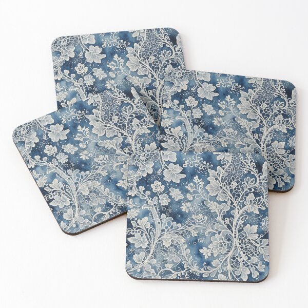 Item preview,  Blue field flower flowers tapestry Blue wildflowers  designed and sold by Coolparrotgirl.
