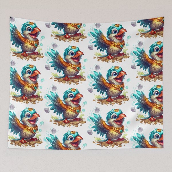 Item preview, Bird Art Illustrations for Tokens designed and sold by NegarinFashions.
