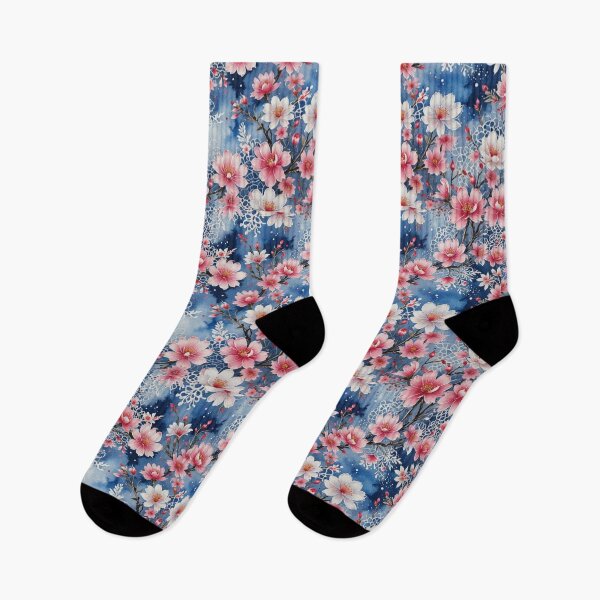 Item preview, Pink field flower flowers tapestry Blue wildflowers  designed and sold by Coolparrotgirl.