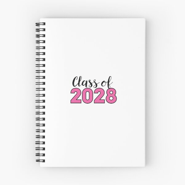 Item preview, class of 2028 pink script designed and sold by Andrea Long.