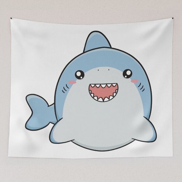 Item preview, Happy Shark designed and sold by Andromedamami.