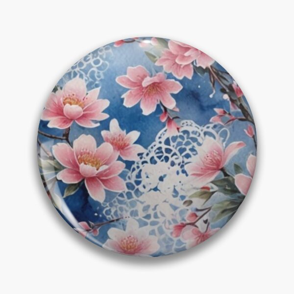 Item preview, Pink field flower flowers tapestry Blue wildflowers  designed and sold by Coolparrotgirl.