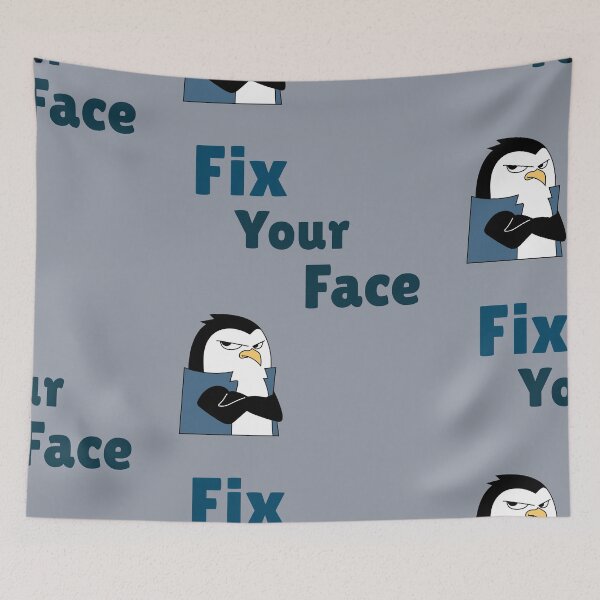 Item preview, Fix Your Face designed and sold by TheMuddyGoat.