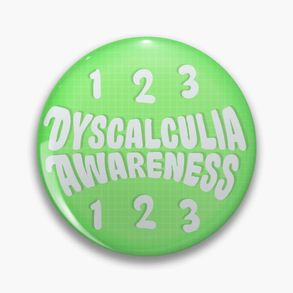 Item preview, Dyscalculia Awareness designed and sold by Cozysio.