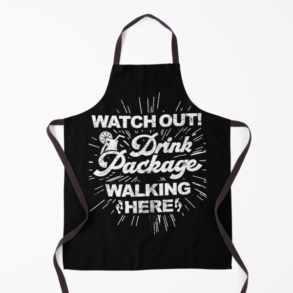 Item preview, Watch Out! Drink Package Walking Here! designed and sold by lucidfrog.