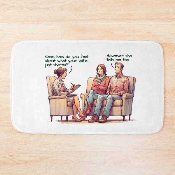 Item preview, Couples counseling; the plot thickens. designed and sold by FamouslyStupid.