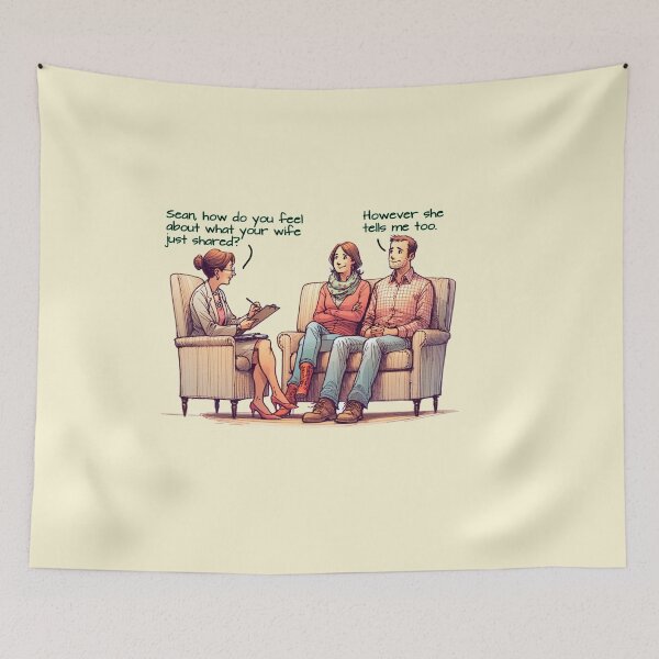 Item preview, Couples counseling; the plot thickens. designed and sold by FamouslyStupid.