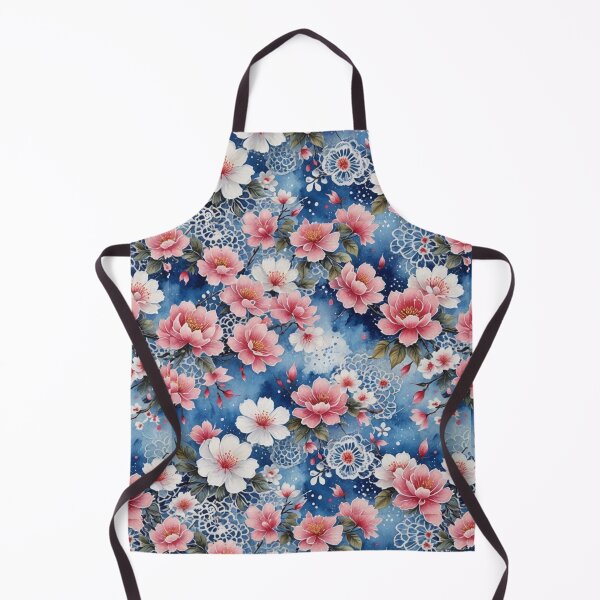 Item preview, Pink field flower flowers tapestry Blue wildflowers  designed and sold by Coolparrotgirl.