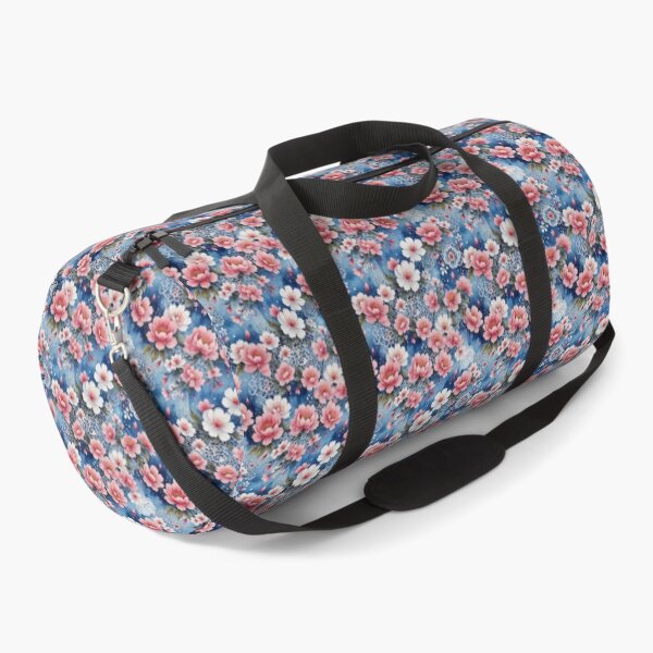 Item preview, Pink field flower flowers tapestry Blue wildflowers  designed and sold by Coolparrotgirl.