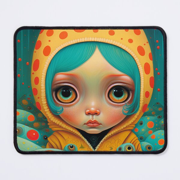 Item preview, Surreal dot girl designed and sold by KreaKat.