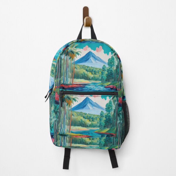 Item preview, Beautiful landscape,  mountains, lake, trees designed and sold by Coolparrotgirl.