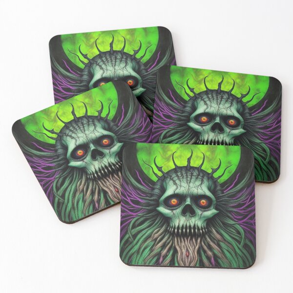 Item preview, Abstract Vintage Psycho Skull designed and sold by TheDarkWardrobe.