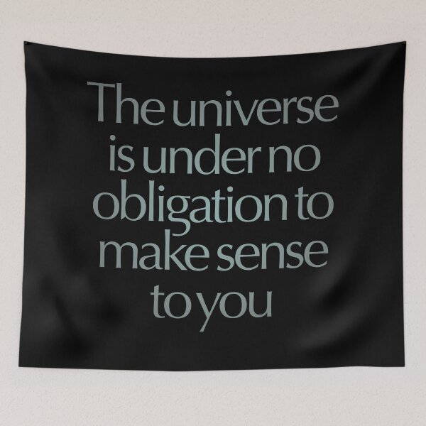 Item preview, The universe is under no obligation to make sense to you. v.5 designed and sold by x1brett.