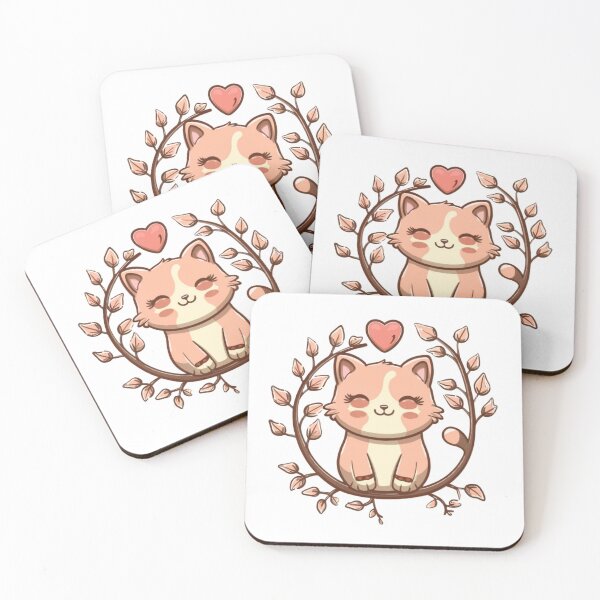 Item preview, Blushing Cat designed and sold by GadiDesignArt.