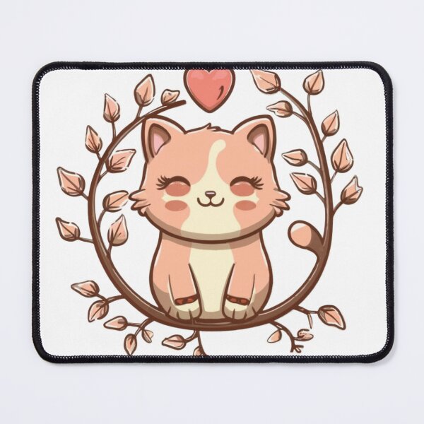 Item preview, Blushing Cat designed and sold by GadiDesignArt.