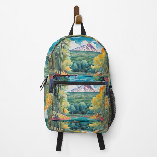 Item preview, Beautiful landscape,  mountains, lake, trees designed and sold by Coolparrotgirl.