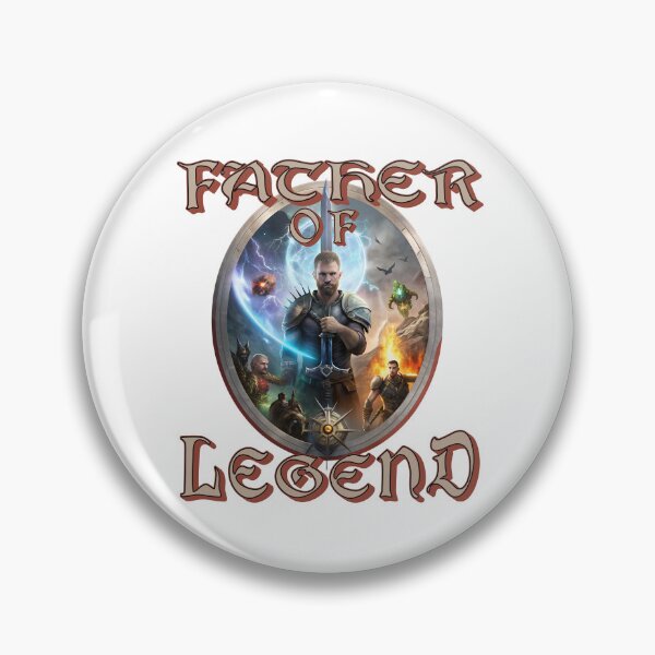 Item preview, Father Of Legend Gamer Dad Cool Fathers Day Gift Idea designed and sold by ZeptepiTrends.