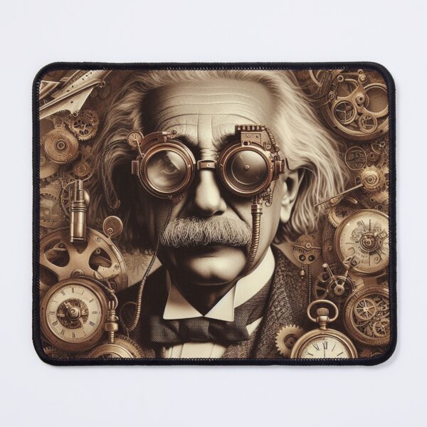 Item preview, Albert Einstein Steampunk  designed and sold by sevenmountains.