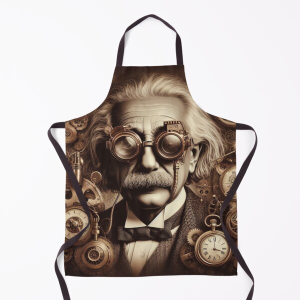 Item preview, Albert Einstein Steampunk designed and sold by sevenmountains.