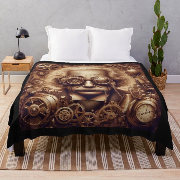 Item preview, Albert Einstein Steampunk designed and sold by sevenmountains.