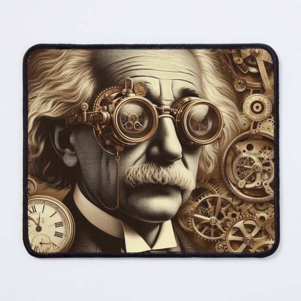 Item preview, Albert Einstein Steampunk  designed and sold by sevenmountains.
