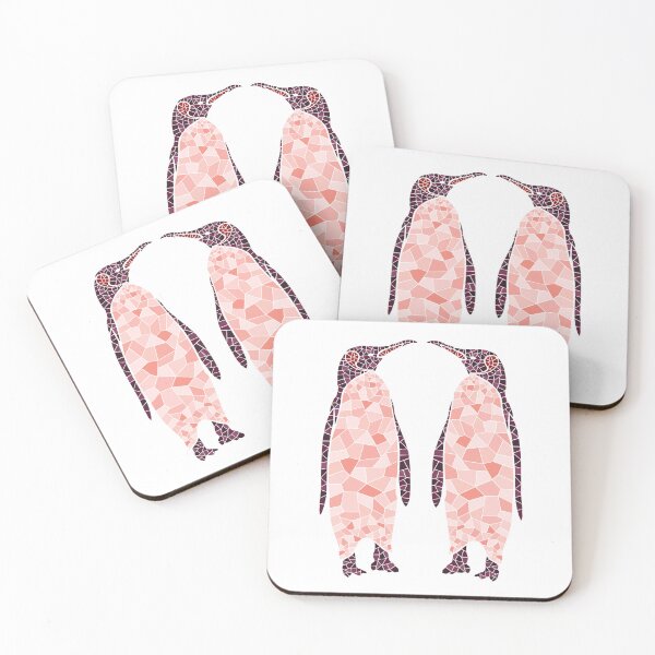 Item preview, Shattered Pink Penguins designed and sold by DHTDesigns.