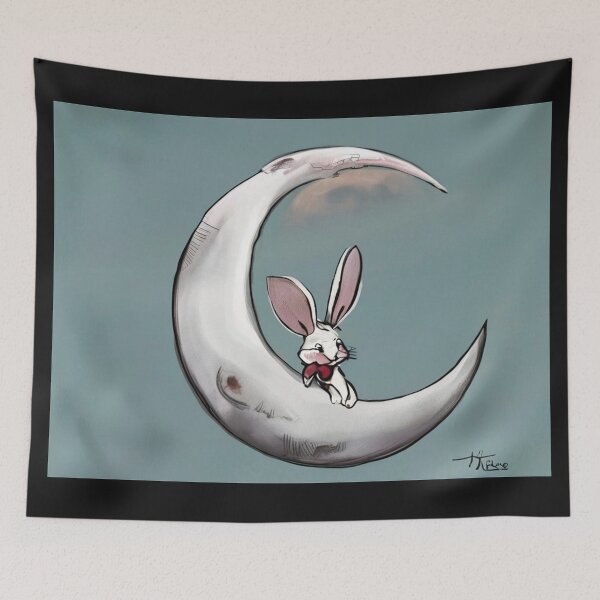 Item preview, The moon god rabbit designed and sold by jerryconer.